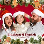 Photobooth événement Noël entreprise Somme